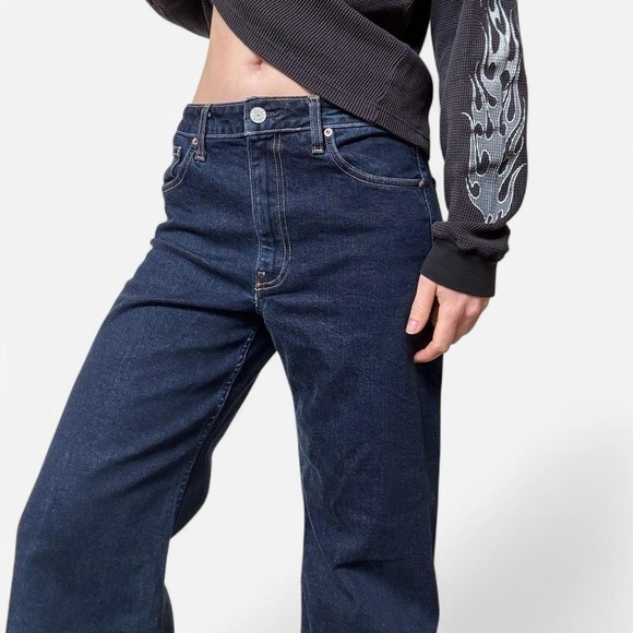 Classic Blue Flare & Wide Leg Jeans - Picture 4 of 8